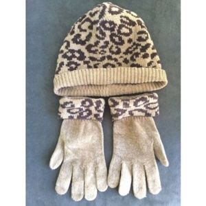 OSFM Women's Set Gloves and Hat One Size Winter